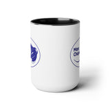 Manta Ray's - Two-Tone Coffee Mugs, 15oz