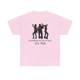 Unisex Heavy Cotton Tee - Funny Dance Party Shirt, Perfect for Friends Gatherings, Celebrations, Birthday Gifts, Casual Wear