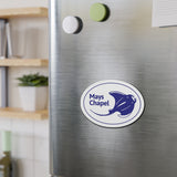 Manta Ray - Die-Cut Magnet (White)