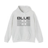 Blue Blue Blue - Hooded Sweatshirt (Mens)