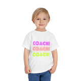 Coach! Coach! Coach!  - Short Sleeve Tee (Toddler)