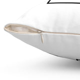 Coppermine '15 - Spun Polyester Square Pillow (White)