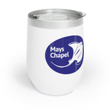 Mays Chapel Manta Rays - Wine Tumbler