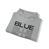 Blue Blue Blue - Hooded Sweatshirt (Mens)
