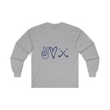 Peace Love Field Hockey - Long Sleeve Tee