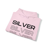 Silver Silver Silver - Hooded Sweatshirt (Mens)
