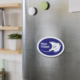 Manta Ray - Die-Cut Magnet (Blue)