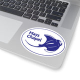 Manta Rays Swimming Kiss-Cut Sticker (White)