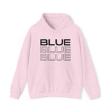 Blue Blue Blue - Hooded Sweatshirt (Mens)