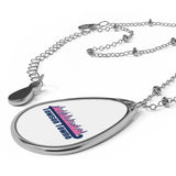 Towson Towne - Field Hockey - Oval Necklace