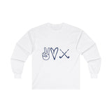 Peace Love Field Hockey - Long Sleeve Tee