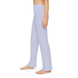 Manta Ray's Swimming - Kids Lounge Pants (Unisex) Tiny Manta White