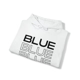 Blue Blue Blue - Hooded Sweatshirt (Mens)
