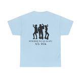Unisex Heavy Cotton Tee - Funny Dance Party Shirt, Perfect for Friends Gatherings, Celebrations, Birthday Gifts, Casual Wear