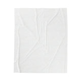 Towson Towne - Field Hockey - Velveteen Plush Blanket (White)