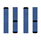 Manta Rays - Patterned Socks (Tiny Manta Blue)