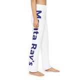 Manta Ray's Swimming - Kids Lounge Pants (Unisex) White