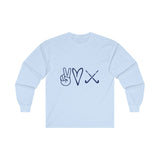 Peace Love Field Hockey - Long Sleeve Tee