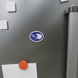 Manta Ray - Die-Cut Magnet (Blue)
