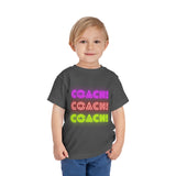 Coach! Coach! Coach!  - Short Sleeve Tee (Toddler)