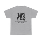 Unisex Heavy Cotton Tee - Funny Dance Party Shirt, Perfect for Friends Gatherings, Celebrations, Birthday Gifts, Casual Wear