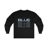 Blue Blue Blue - Long Sleeve Tee