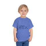 Peace Love Field Hockey - Short Sleeve Tee (Toddler)