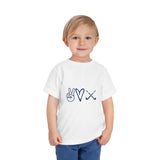 Peace Love Field Hockey - Short Sleeve Tee (Toddler)