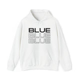 Blue Blue Blue - Hooded Sweatshirt (Mens)