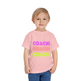 Coach! Coach! Coach!  - Short Sleeve Tee (Toddler)