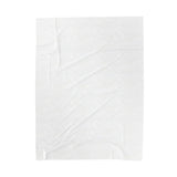 Manta Ray's Swimming - Velveteen Plush Blanket (Light Grey)
