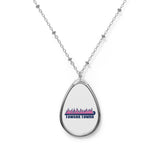 Towson Towne - Field Hockey - Oval Necklace