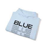 Blue Blue Blue - Hooded Sweatshirt (Mens)