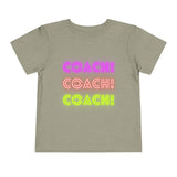 Coach! Coach! Coach!  - Short Sleeve Tee (Toddler)
