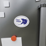 Manta Ray - Die-Cut Magnet (White)
