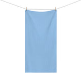 Manta Rays - Soft Cotton Beach Towel - Mini Manta (Light Blue)