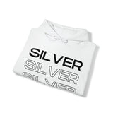 Silver Silver Silver - Hooded Sweatshirt (Mens)