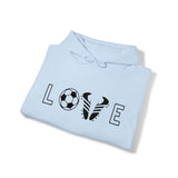 Soccer Love - Hooded Sweatshirt (Mens)