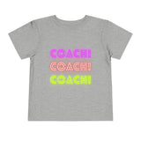 Coach! Coach! Coach!  - Short Sleeve Tee (Toddler)
