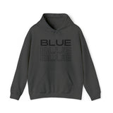 Blue Blue Blue - Hooded Sweatshirt (Mens)