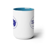 Manta Ray's - Two-Tone Coffee Mugs, 15oz