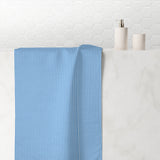 Manta Rays - Soft Cotton Beach Towel - Mini Manta (Light Blue)