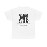 Unisex Heavy Cotton Tee - Funny Dance Party Shirt, Perfect for Friends Gatherings, Celebrations, Birthday Gifts, Casual Wear