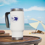 Manta Ray's - Travel Mug - 14oz Stainless Steel with Handle