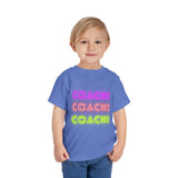 Coach! Coach! Coach!  - Short Sleeve Tee (Toddler)