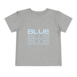 Blue Blue Blue - Short Sleeve Tee (Toddler)