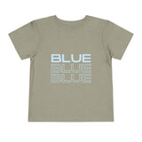 Blue Blue Blue - Short Sleeve Tee (Toddler)