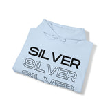 Silver Silver Silver - Hooded Sweatshirt (Mens)