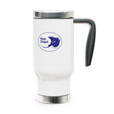 Manta Ray's - Travel Mug - 14oz Stainless Steel with Handle