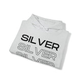 Silver Silver Silver - Hooded Sweatshirt (Mens)